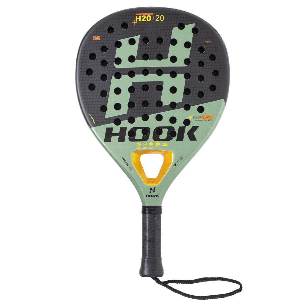 HOOK PADEL RACKET - H20 GREEN – The One Academy Shop - Hong Kong