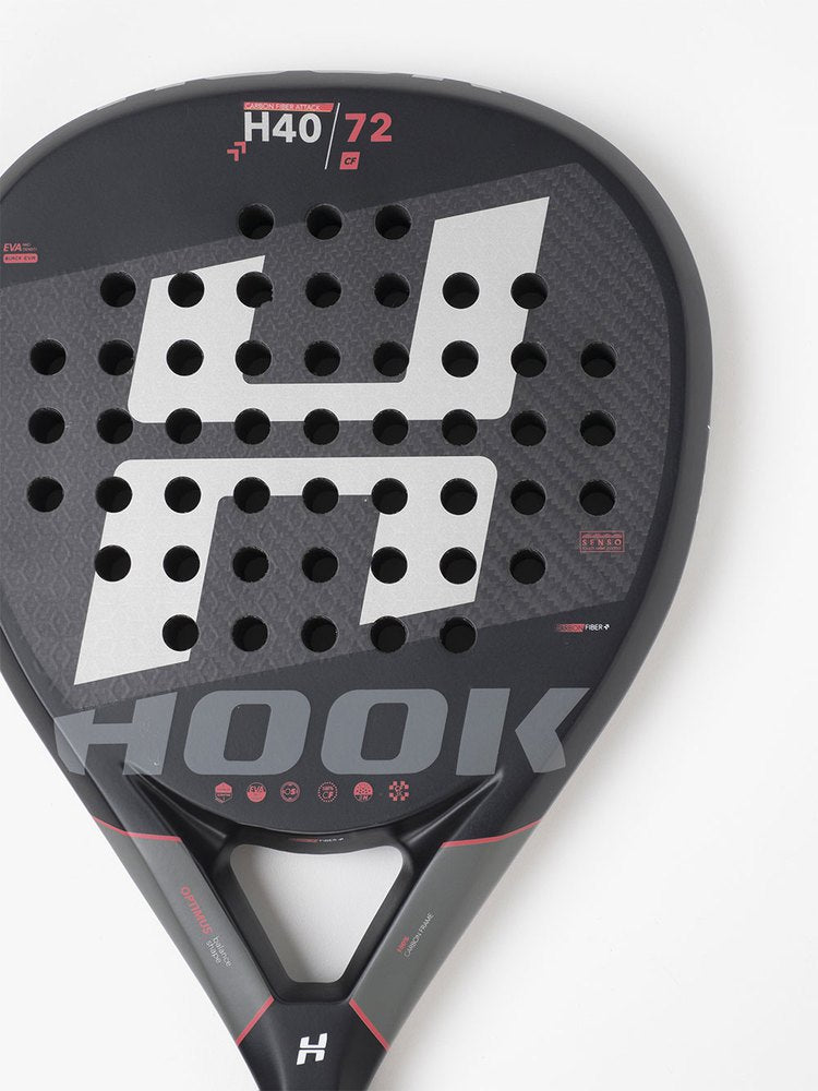 HOOK PADEL RACKET - H4072 BLACK – The One Academy Shop - Hong Kong