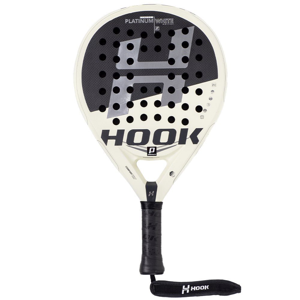 Lock Padel Rackets HOOK PADEL RACKET - WHITE – The One Academy Shop - Hong Kong