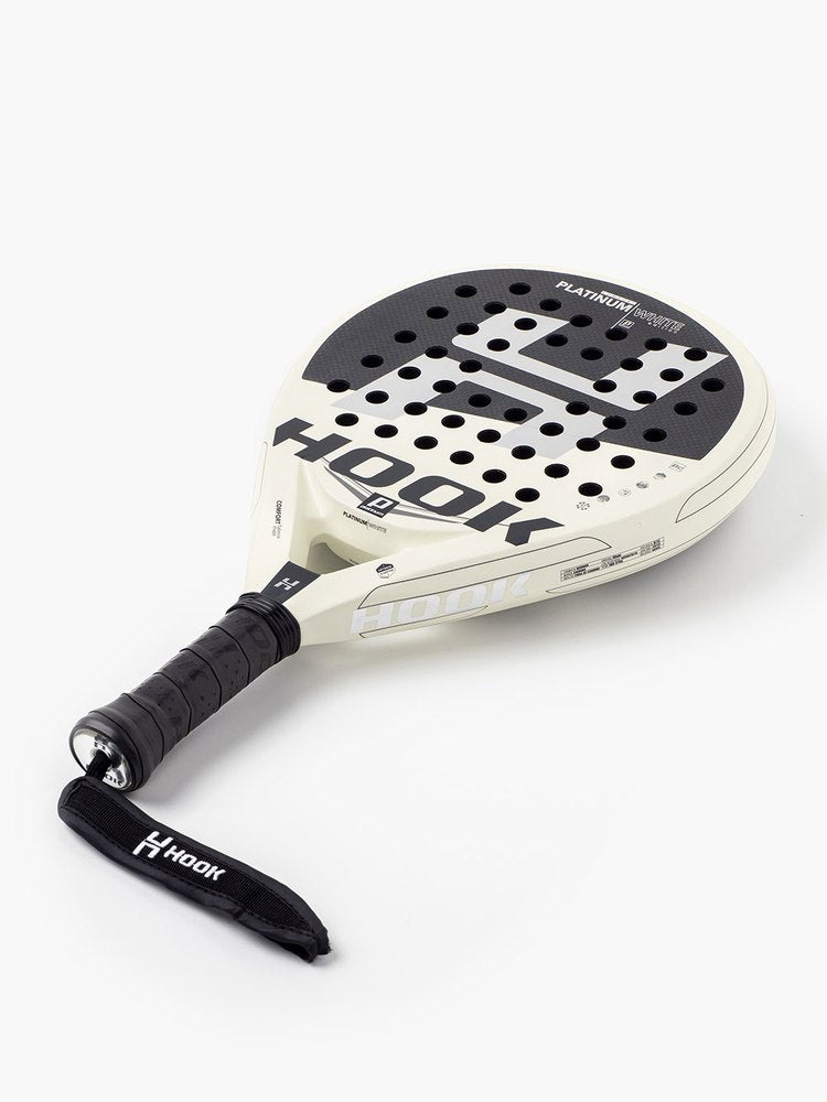 White Paddle Racket HOOK PADEL RACKET - WHITE – The One Academy Shop - Hong Kong