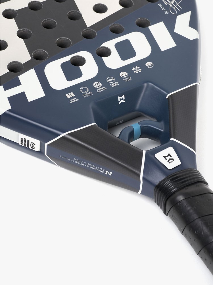 HOOK PADEL RACKET BLUE - RBMAT CONTROL – The One Academy Shop - Hong Kong